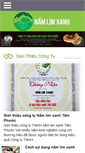 Mobile Screenshot of congtynamlimxanh.com